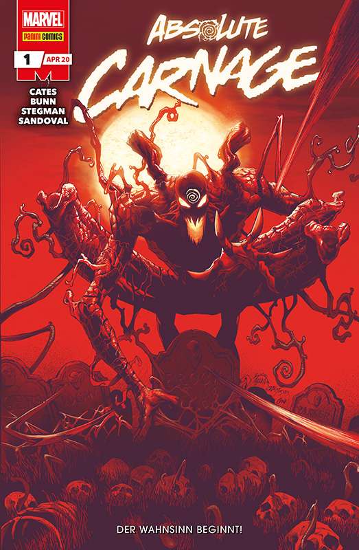 Der Wahnsinn in Rot – Comic-Review: Absolute Carnage #1