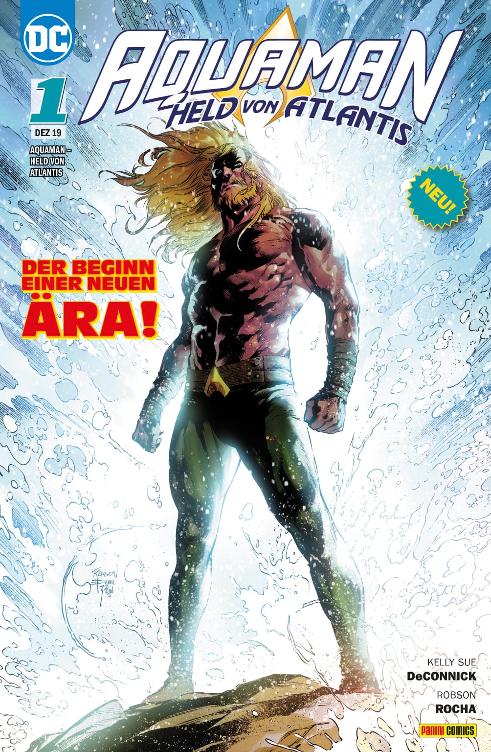 Kampf mit den Göttern – Comic-Review: Aquaman – Held von Atlantis #1