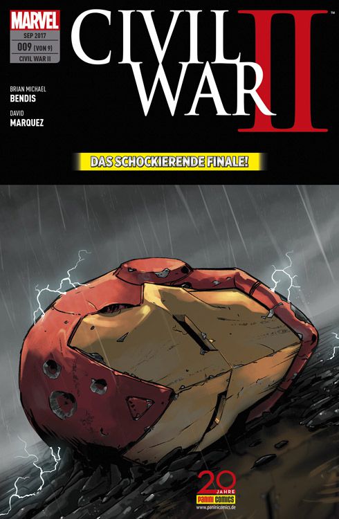 Der Tod von James Rhodes – Comic-Kritik "Civil War II" (Gesamtfazit)