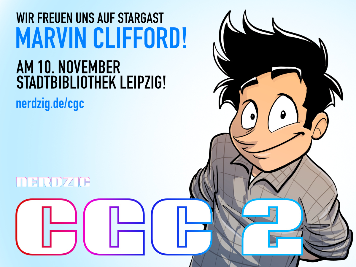  Marvin Clifford auf der CGC 2 - Comic Games Cosplay - Das kleine Leipziger Nerdfest 