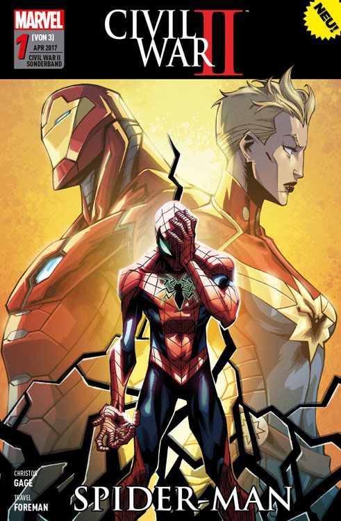 Im Netz der Visionen – Comic-Kritik "Civil War 2: Sonderband – Spider-Man"