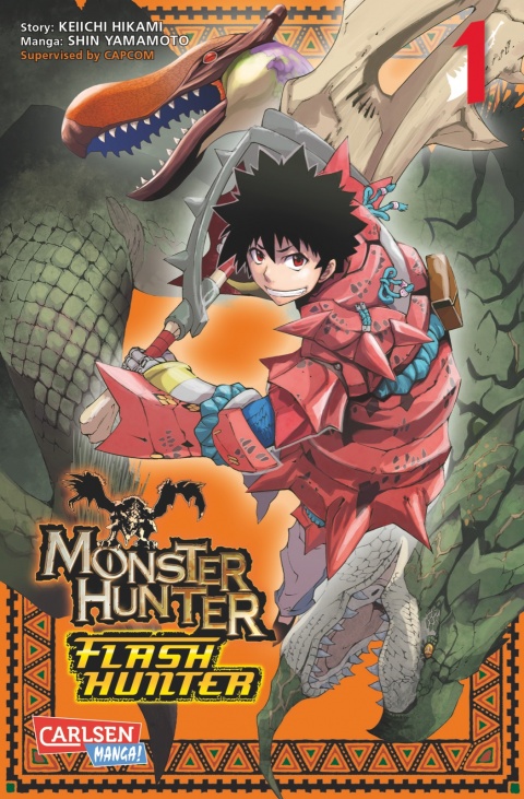 Manga-Kritik "Monster Hunter – Flash Hunter"