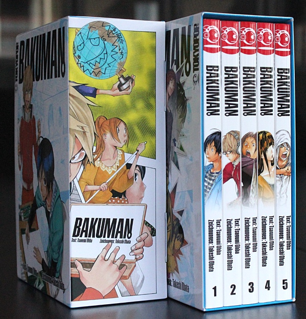 Chrissys Comic der Woche: "Bakuman" Box 1 von Tokyopop