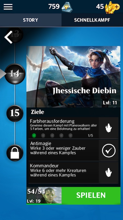 Game-Kritik "Magic: The Gathering - Puzzle Quest" (für Android und iOS)