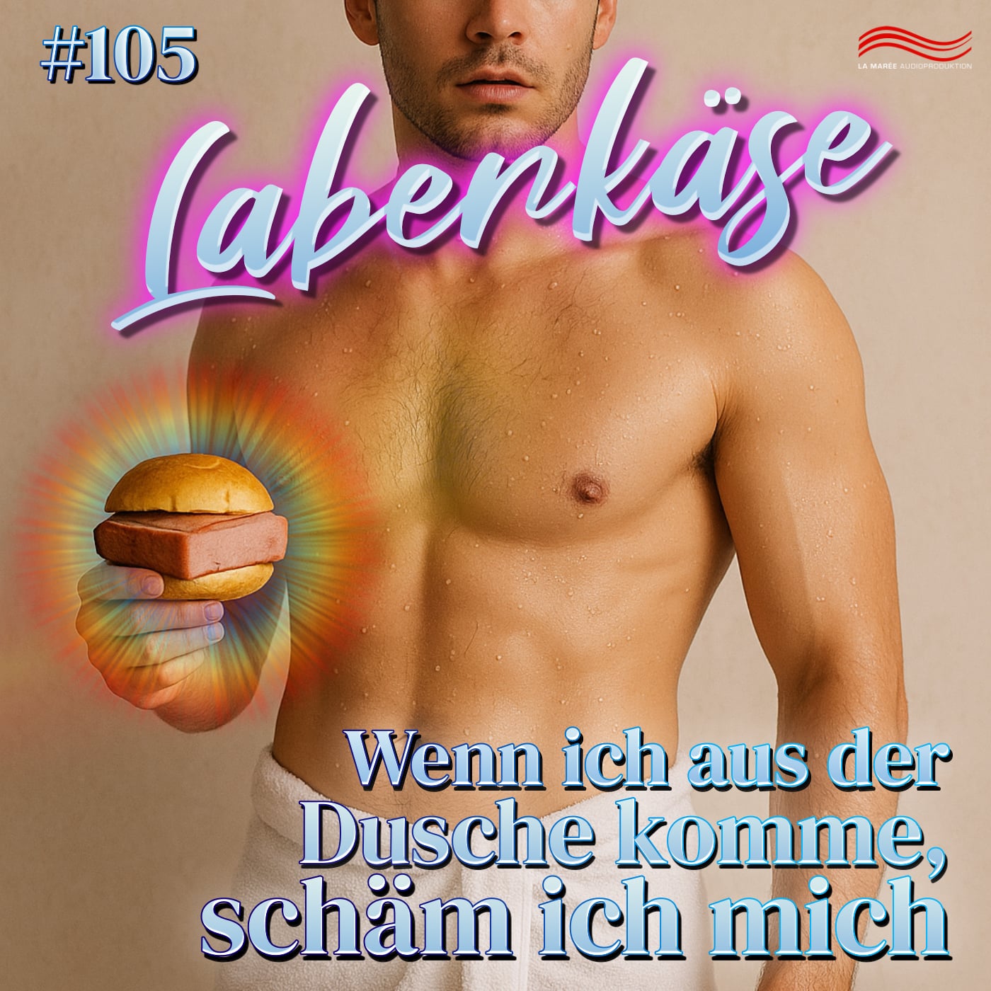 Laberkäse #105 – Wenn ich aus der Dusche komme, schäm ich mich