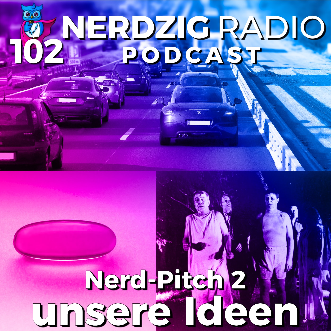 Nerdzig Radio #102 – Nerd-Pitch 2: unsere Film- und Serienideen