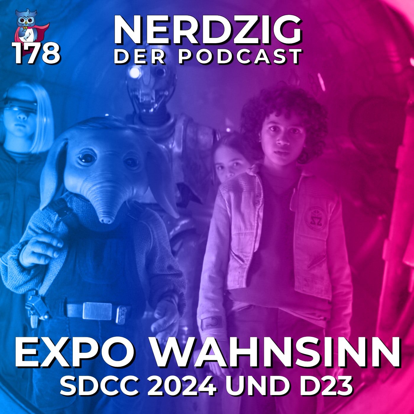 Nerdzig - Der Podcast #178 – Expo Wahnsinn: San Diego Comic Con und D23 