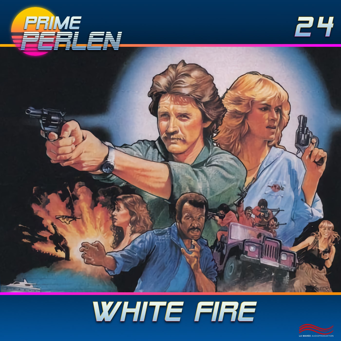 Prime Perlen #24 - White Fire